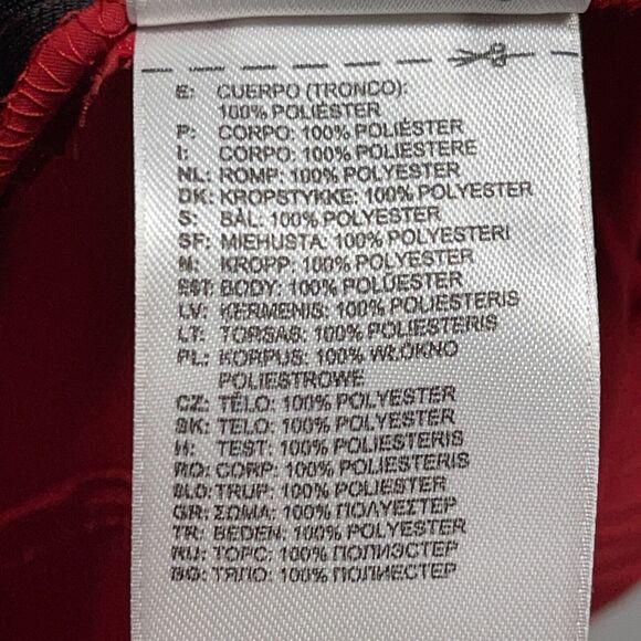 Adidas Golf ClimaProof Wind 1/4 Zip Pullover Short Sleeve Jacket Sz Large Red‎ - Picture 9 of 12